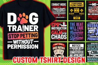 custom vector tshirt , graphic tshirt design for amazon merch