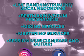 provide mixing and mastering services