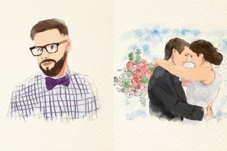 draw your cartoon portrait from your photo