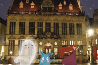 draw cute illustration on your photo