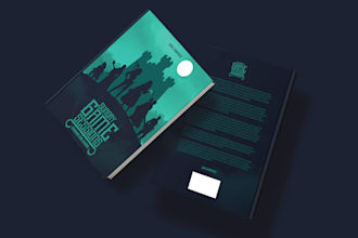 design a unique book and ebook cover