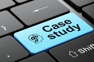 professionally help in writing your case study