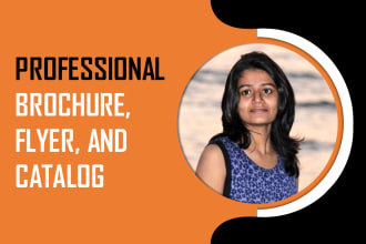 do professional brochure, company profiles, or report design
