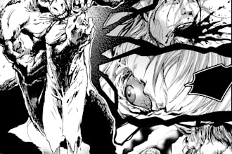 draw a manga page for you