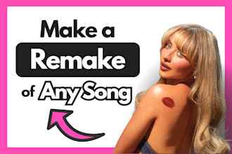 remake your song, ai track, or recreate a professional instrumental