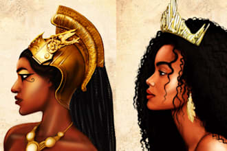 do african american illustration and character design