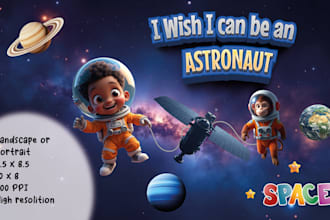 create cute children book illustration and awesome illustrator