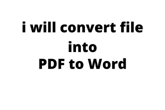 convert pdf to word, word to pdf