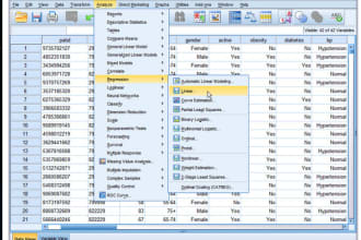 analyze your data using stata and spss