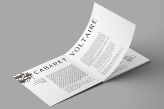 create a book layout and typesetting