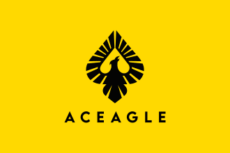 create a modern minimalist negative space logo design