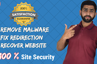 remove redirection malware from wp site