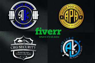 create gym fitness sports modern health medical or yoga logo design