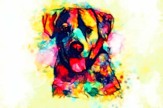 do an amazing watercolor t shirt  design for amazon teespring