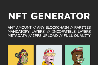 generate nft collection with metadata