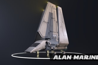 make 3d vehicles for 3d productions