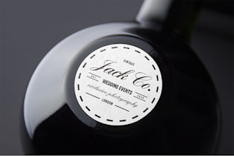 create vintage retro logo design with premium quality makers