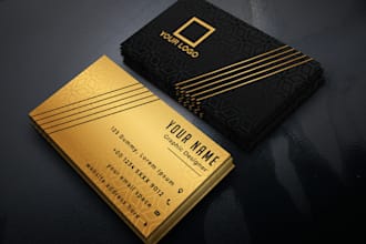design luxury and outstanding business card