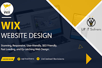 do wix website design, wix redesign and wix to wordpress