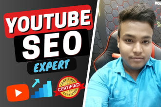 be your certified youtube video SEO expert