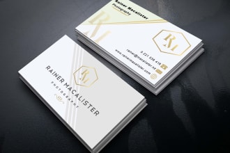 design a unique business card for your business