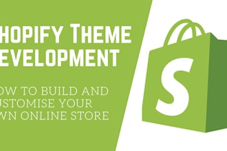 do shopify theme development, storefront API and admin API