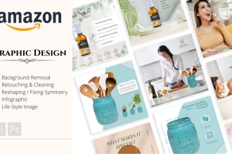 amazon product infographic lifestyle photoshop listing image