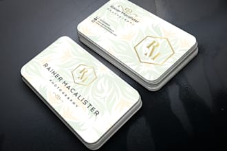 create an outstanding business card