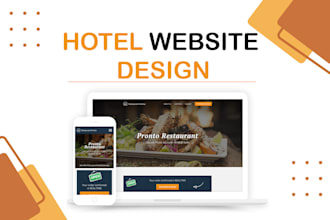 design  hotel website with online room booking