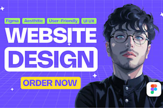 design figma design website, website mockup, landing page design