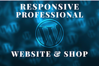 build your professional responsive wordpress website
