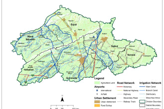 remote sensing projects and all analysis in envi erdas qgis