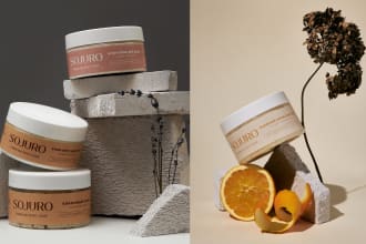 design a premium label for your cosmetic brand