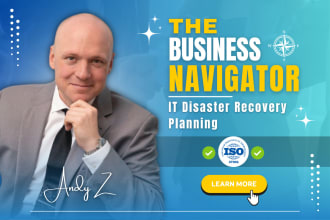 write your IT disaster recovery plan for iso27001