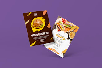design gym, party,  medical and business flyer