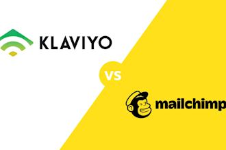mailchimp landing page klaviyo landing page shopify landing page