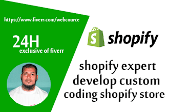 shopify expert custom coding shopify store