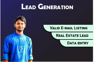 provide verified  emails, b2b, and real estate leads