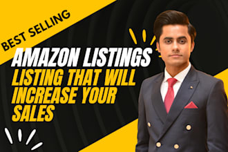 write best selling amazon listing SEO product descriptions