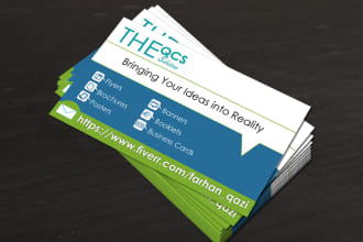 design professional unique double side business card