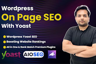 do wordpress yoast onpage SEO and technical optimization