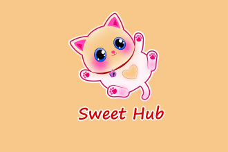 draw cute kawaii logo, characters, stickers and emoji