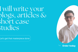 write your business articles and blog posts