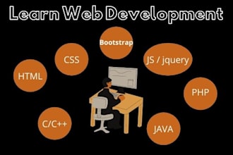 help you learn html, css, javascript, web development