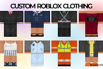 design roblox clothing for you