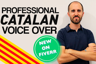 record a professional catalan voice over