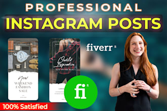 design instagram posts and stories