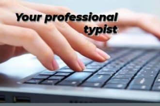 do fast typing your professional typist