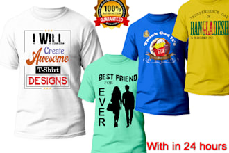 create awesome t shirt designs