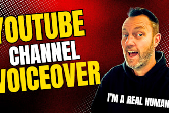 record a voice over for your youtube channel